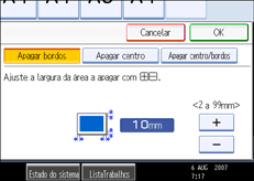 Imagem do ecr&atilde; do painel de opera&ccedil;&atilde;o