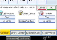 Imagem do ecr&atilde; do painel de opera&ccedil;&atilde;o