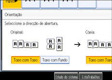 Imagem do ecr&atilde; do painel de opera&ccedil;&atilde;o