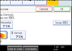 Imagem do ecr&atilde; do painel de opera&ccedil;&atilde;o