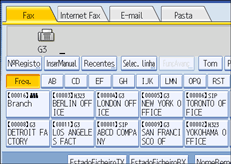Ilustra&ccedil;&atilde;o do ecr&atilde; do painel de opera&ccedil;&atilde;o