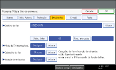 Ilustra&ccedil;&atilde;o do ecr&atilde; do painel de opera&ccedil;&atilde;o