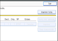 Ilustra&ccedil;&atilde;o do ecr&atilde; do painel de opera&ccedil;&atilde;o
