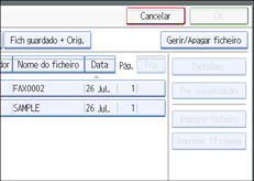 Ilustra&ccedil;&atilde;o do ecr&atilde; do painel de opera&ccedil;&atilde;o