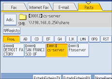 Ilustra&ccedil;&atilde;o do ecr&atilde; do painel de opera&ccedil;&atilde;o