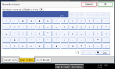 Imagem do ecr&atilde; do painel de opera&ccedil;&atilde;o