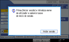 Imagem do ecr&atilde; do painel de opera&ccedil;&atilde;o