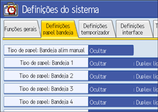 Imagem do ecr&atilde; do painel de opera&ccedil;&atilde;o