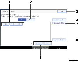 Imagem com numera&ccedil;&atilde;o do ecr&atilde; do painel de opera&ccedil;&atilde;o