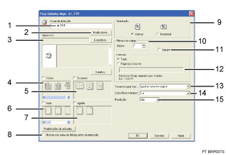 Imagem numerada da imagem do ecr&atilde; da aplica&ccedil;&atilde;o