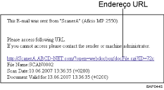 Ilustra&ccedil;&atilde;o de um e-mail