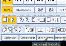 Imagem do ecr&atilde; do painel de opera&ccedil;&atilde;o.