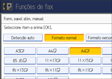 Ilustra&ccedil;&atilde;o do ecr&atilde; do painel de opera&ccedil;&atilde;o