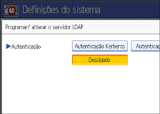 Ilustra&ccedil;&atilde;o do ecr&atilde; do painel de opera&ccedil;&atilde;o