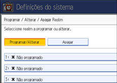 Ilustra&ccedil;&atilde;o do ecr&atilde; do painel de opera&ccedil;&atilde;o