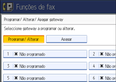 Ilustra&ccedil;&atilde;o do ecr&atilde; do painel de opera&ccedil;&atilde;o