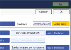 Ilustra&ccedil;&atilde;o do ecr&atilde; do painel de opera&ccedil;&atilde;o