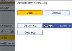 Ilustra&ccedil;&atilde;o do ecr&atilde; do painel de opera&ccedil;&atilde;o