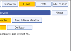 Ilustra&ccedil;&atilde;o do ecr&atilde; do painel de opera&ccedil;&atilde;o