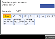 Ilustra&ccedil;&atilde;o do ecr&atilde; do painel de opera&ccedil;&atilde;o