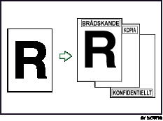 Illustration av Förinställ stämpel