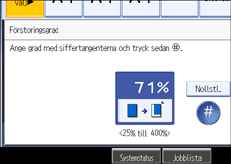 Bild av användarpanelen