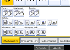 Bild av användarpanelen