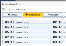 Bild av användarpanelen