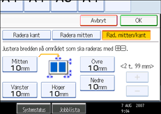 Bild av användarpanelen