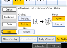 Bild av användarpanelen