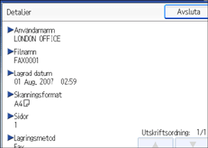 Bild av användarpanelen