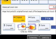 Bild av användarpanelen
