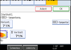 Bild av användarpanelen