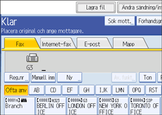 Bild på användarpanelen