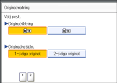 Bild på användarpanelen