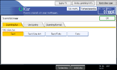 Bild på användarpanelen