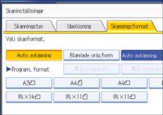 Bild på användarpanelens skärmbild