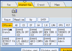 Bild på användarpanelen