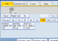 Bild på användarpanelen