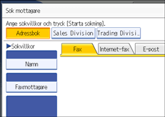 Bild på användarpanelen