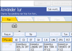 Bild på användarpanelen