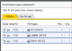 Bild på användarpanelen