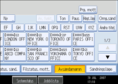 Bild på användarpanelen
