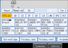 Bild på användarpanelen