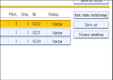 Bild på användarpanelen