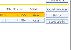 Bild på användarpanelen