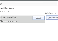 Bild på användarpanelen