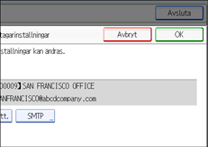 Bild på användarpanelen
