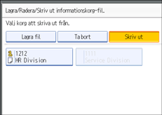 Bild på användarpanelen