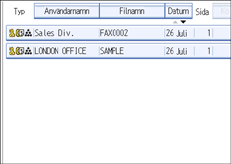 Bild på användarpanelen